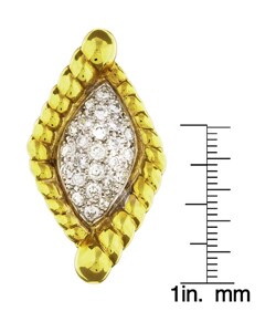 18k Gold 1 1/4ct TDW Diamond Estate Cocktail Ring (I, SI1)