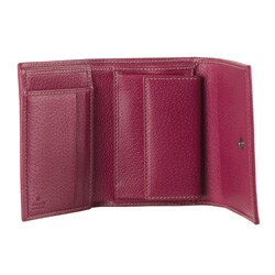 Gucci Small Black/ Pink PVC Tri-fold Wallet