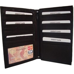 Men's Leather Travel Wallet