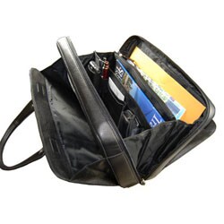 Castello Amico Top Zip Multi-compartment Briefcase