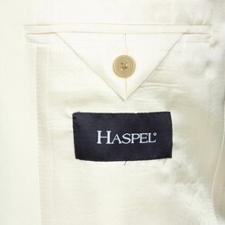 Haspel Men's Ivory Silk Sportcoat