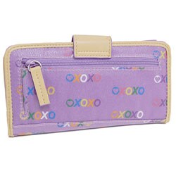 XOXO Multicolor Thin Tab Wallet