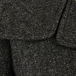 DKNY Women's Wool Boucle Herringbone Coat