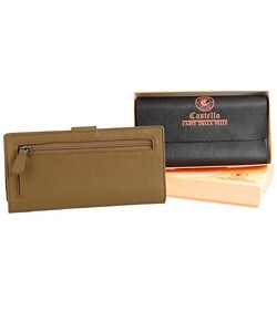 Romano Snap Checkbook Clutch