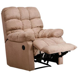 Wall Hugger Recliner Chair Mocha Microfiber