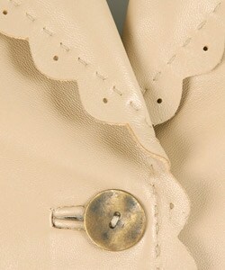 Via Spiga Women's Leather 3-button Blazer