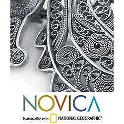 'Filigree Seahorse' Brooch (Peru)