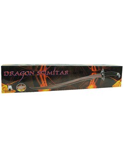 Dragon Scimitar Sword with Stand