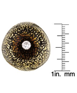 18k Yellow Gold 1/3ct TDW Diamond Cocktail Ring (I, VS1)