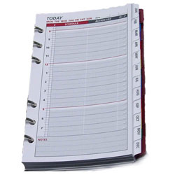 DayRunner Zippered Organizer