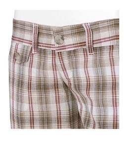 Smug Jeans Junior's Plaid Bermuda Shorts