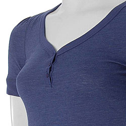 Energie Junior's 3-button Short-sleeve Top