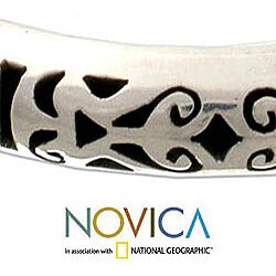 Sterling Silver 'Blessing' Bracelet (Indonesia)