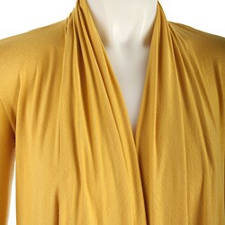 Renee C Long-sleeve Wrap Sweater