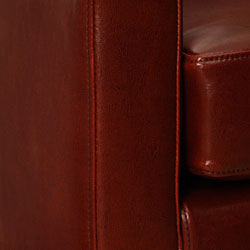 Cosmopolitan Cognac Leather Arm Chair