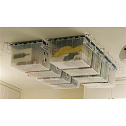 Tote Trac Storage Organizer with Bike Hooks