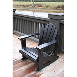Kid's 5-slat Cedar Adirondack Rocking Chair