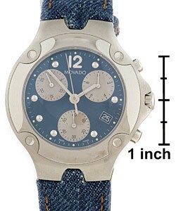 Movado Sports Edition Men's Denim Chronograph Watch