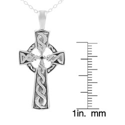 Sterling Silver Celtic Cross Necklace
