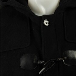 Cole Haan Men's Wool/ Cashmere Blend Toggle Coat