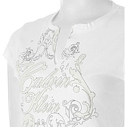 Calvin Klein Junior's White Vintage T-shirt