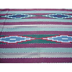 Indo Kilim Hand-knotted Rug (9'4 x 11'8)