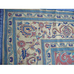 Afghan Soumak Hand-knotted Rug (10'9 x 15'11)