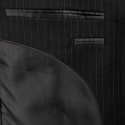 Adolfo Men's Single-breasted 3-button Stripe Suit 