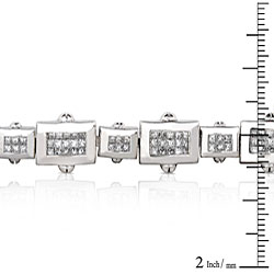 14k White Gold 5ct TDW Diamond Tennis Bracelet (G-H, VS)
