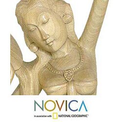 'Balinese Woman II' Statuette (Indonesia)
