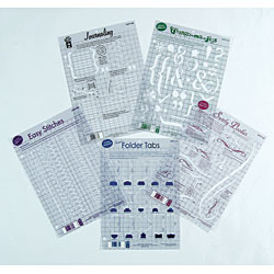 Scrapbook Journaling Template 5-piece Kit