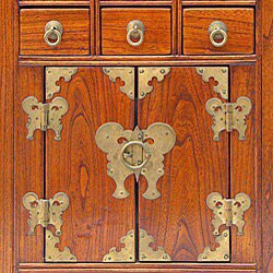 Handmade Oriental Storage Medicine Cabinet