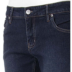 Suite Brand Junior's Stitch Pocket Straight Jeans