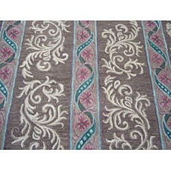 Indo Tufted Brown/ Beige Rug (9' x 12')