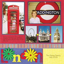 Bright Collection 12x12-inch Scrapbooking Set