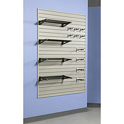 Flow Wall 24-square-foot Silver Deluxe Shelf Starter Set