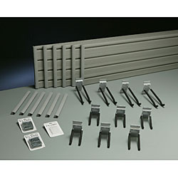 Flow Wall 48-square-foot Silver Premium Shelf Starter Set