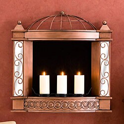 Aberdeen Domed Wall Mount Fireplace