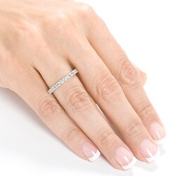 14k White Gold 3/4ct TDW Diamond Wedding Band (G-H, I1-I2)
