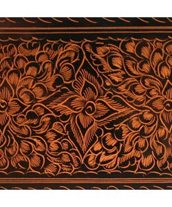 Black and Gold Lacquerware Jewelry Box