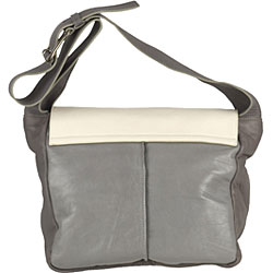 Chloe Small Calfskin Grey Messenger Bag