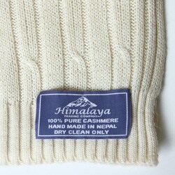 Himalaya Cashmere Cable Knit Throw
