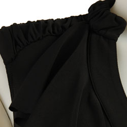 BCBG Paris Women's Button-down Ruffled Dress