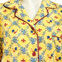 Frankie & Johnny Women's Roosters Pajamas