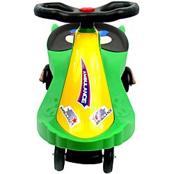 Green Ambulance Wiggle Ride-on Car