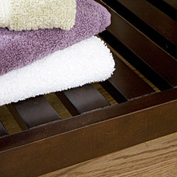 Mullins Walnut Bathroom Single Sink Vanity