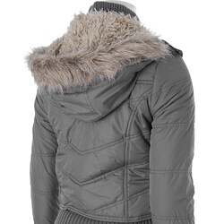 Ci Sono by Adi Quilted Embellished Hood Jacket