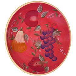 Sandy's Orchard Hand-painted Serving Bowl