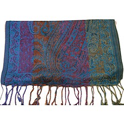 Hand-woven Silk Scarf (India)