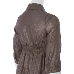 Edge Brand Junior Shimmering Four-button Top